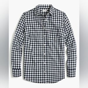 J Crew Gingham lightweight cotton shirt in signature fit